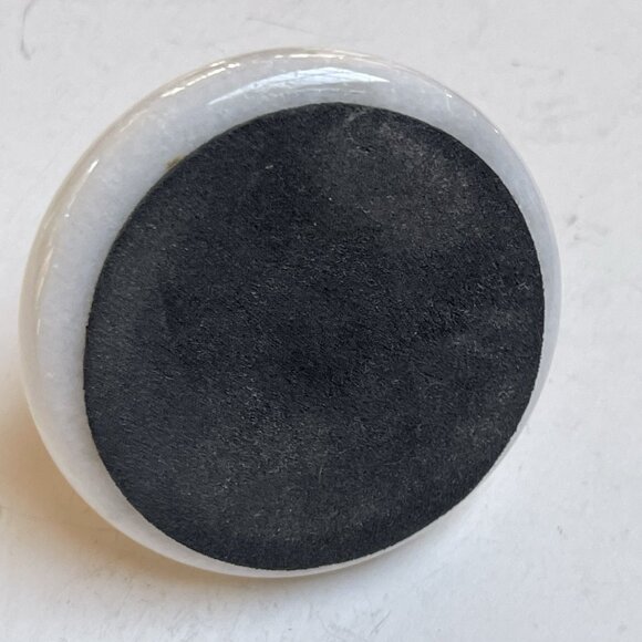 Pewter Penguin Figurine on Marble Base Pair Mama Chic Paperweight Decor - Picture 5 of 7